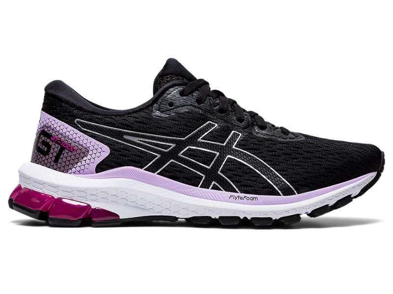 Sapatilhas Running Asics GT-1000 9 Mulher Pretas, 5357A019.258